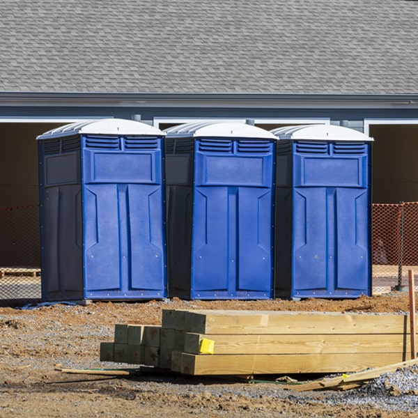 how can i report damages or issues with the portable toilets during my rental period in Powellville Maryland